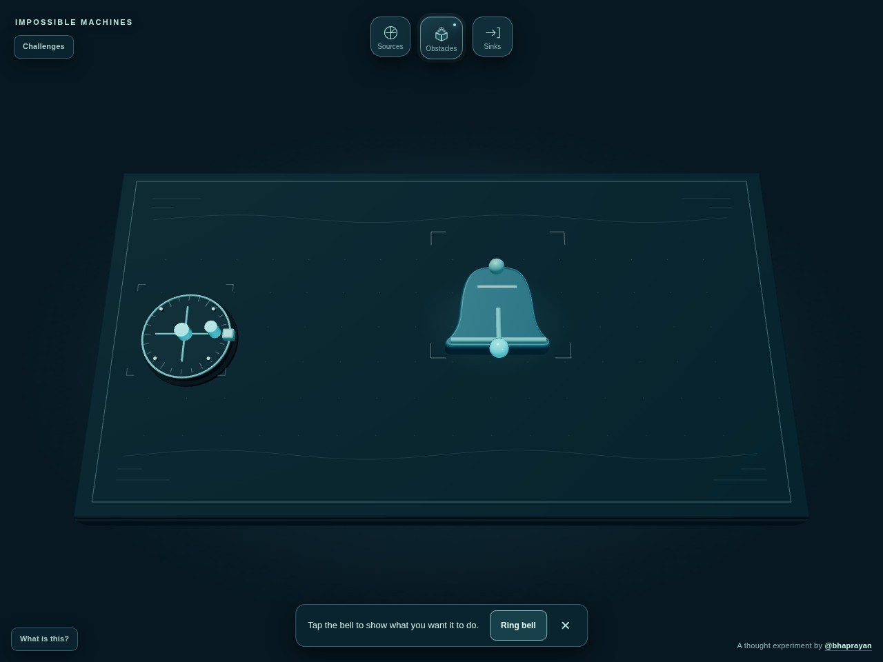 Impossible Machines homepage