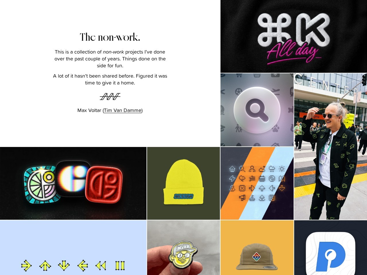 Max Voltar homepage