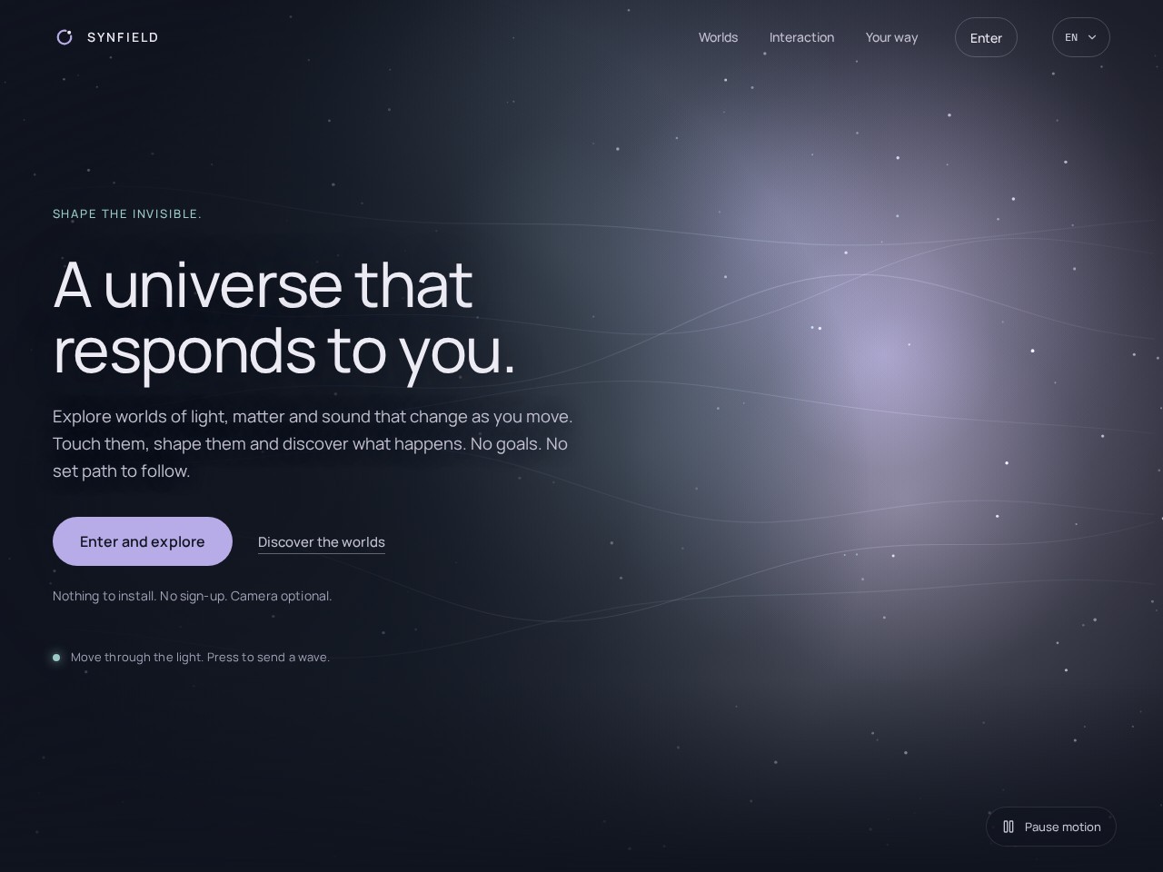SYNFIELD homepage