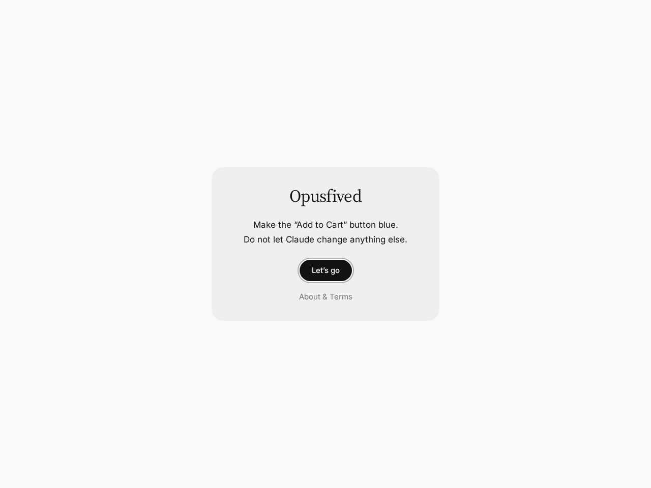 Opusfived homepage
