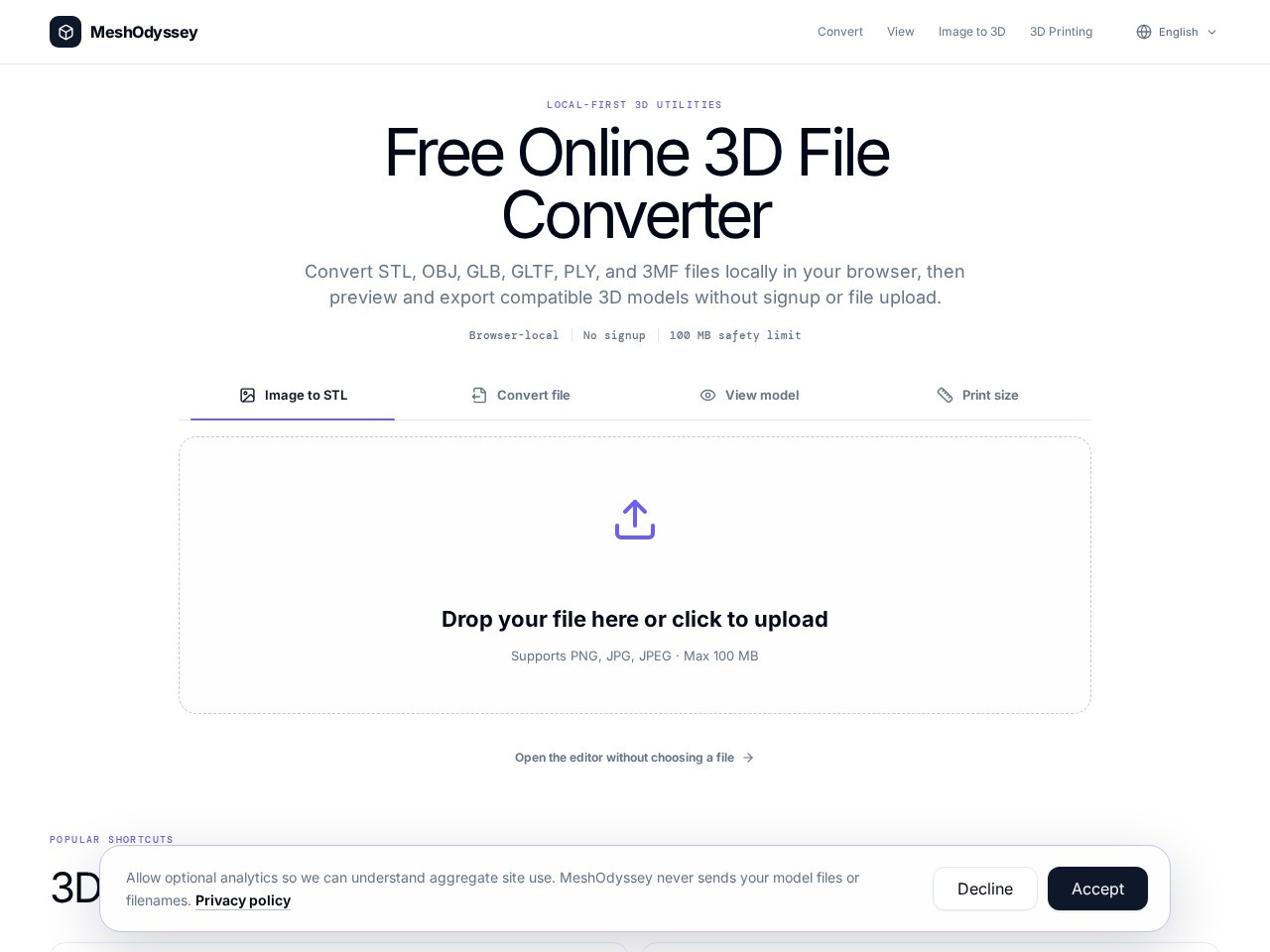 MeshOdyssey homepage