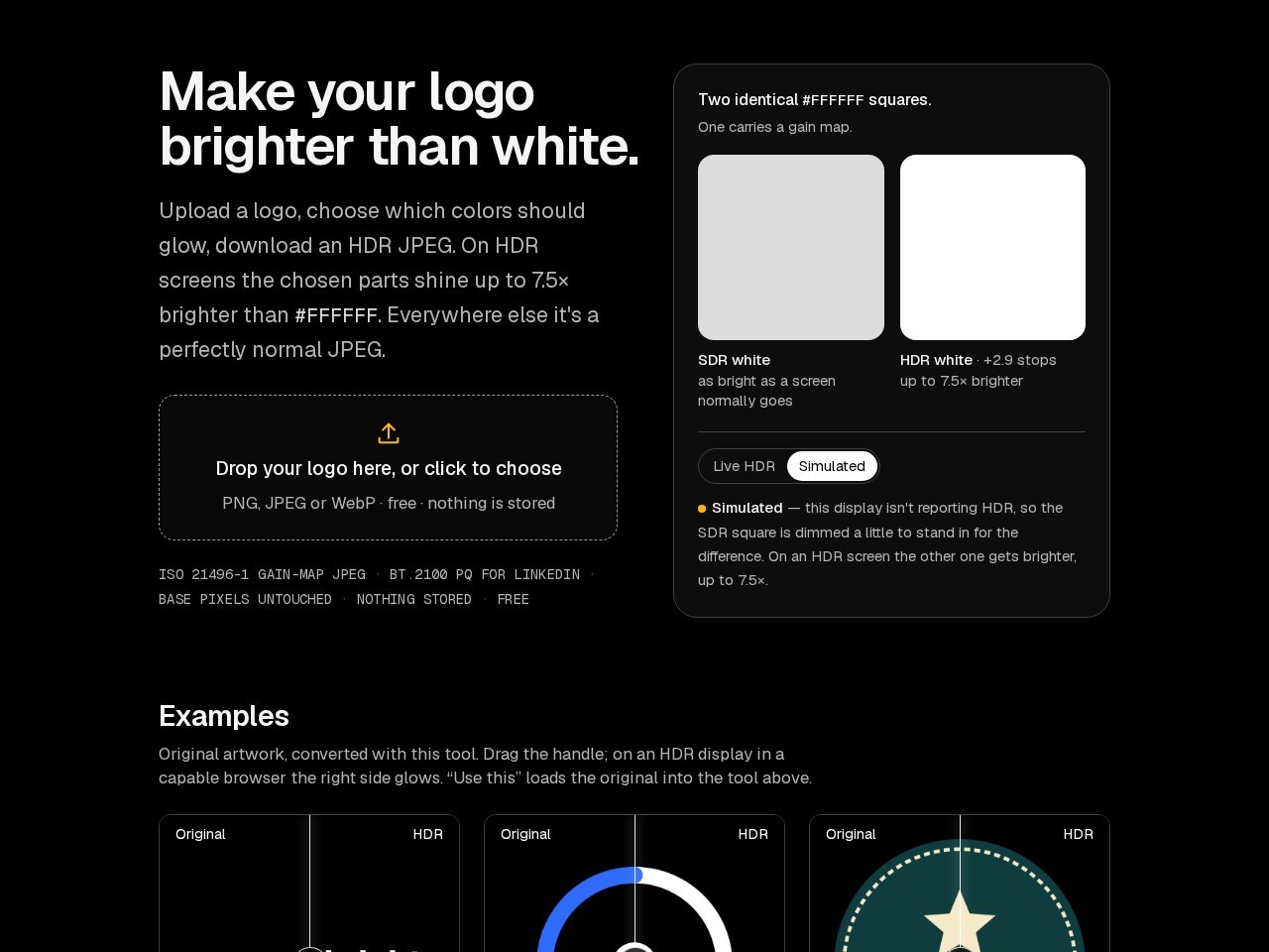 So Very Bright homepage