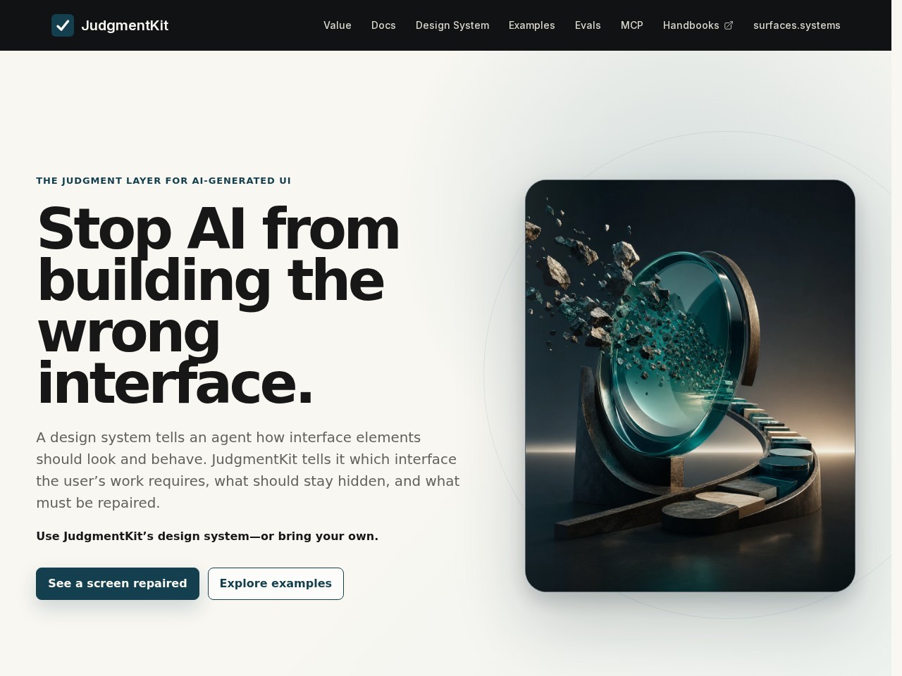 JudgmentKit homepage