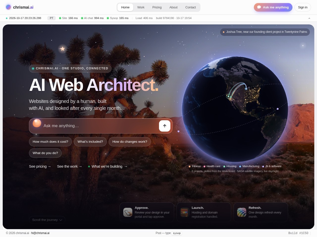 Chris Mai homepage