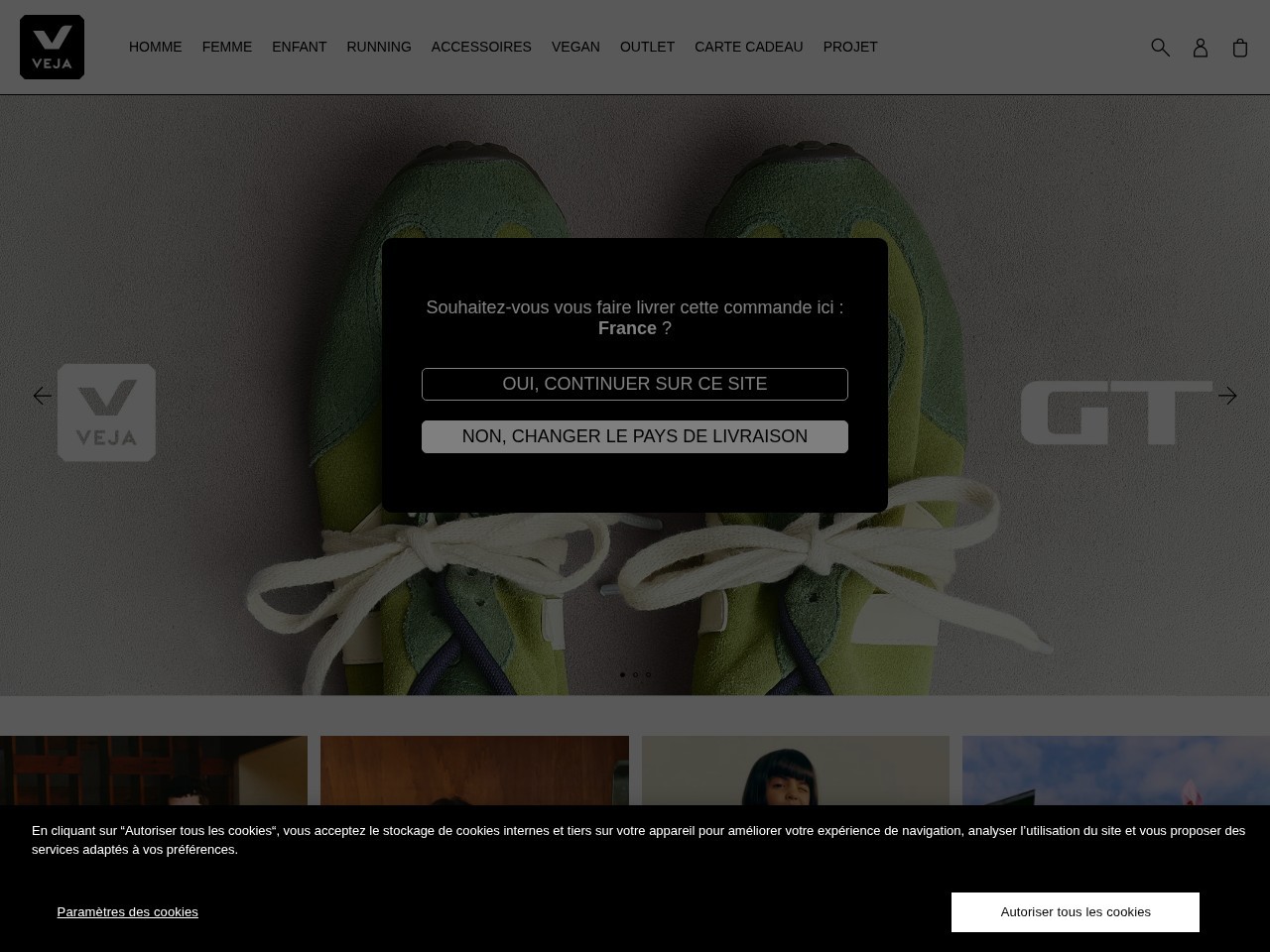 Veja homepage